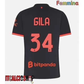 AC Milan Mario Gila #34 Terza Maglia Femmina 2026-27 Manica Corta